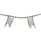Fine Turkoman silver headdress ornament